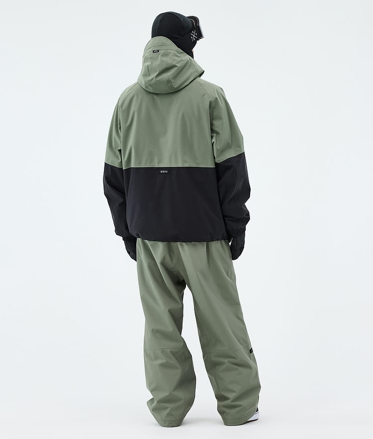 Dope Arnok Lumilautailutakki Miehet Moss Green/Black, Image 3 of 8
