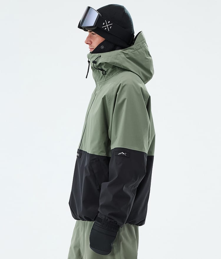 Dope Arnok Lumilautailutakki Miehet Moss Green/Black, Image 5 of 8