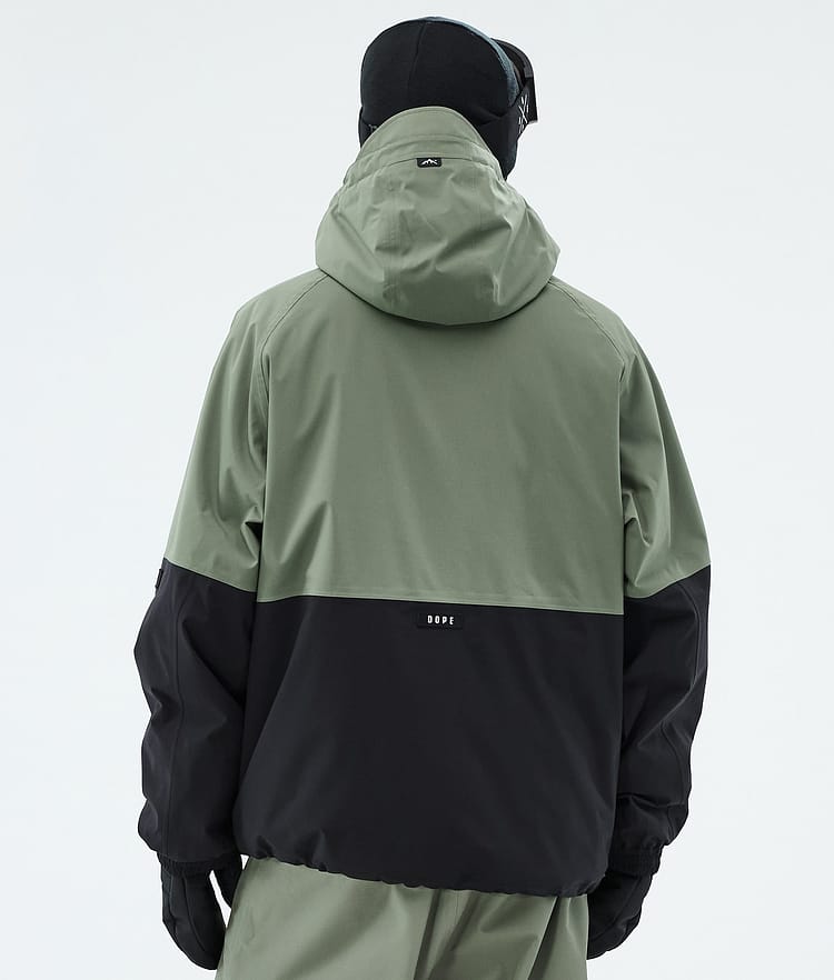 Dope Arnok Laskettelutakki Miehet Moss Green/Black, Image 6 of 8