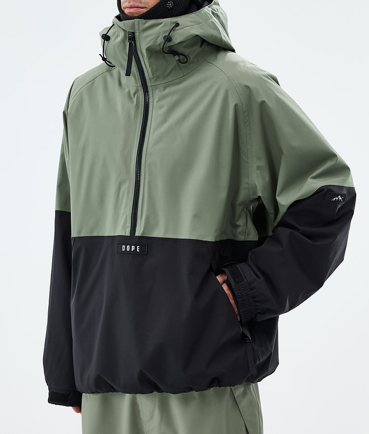 Dope Arnok Lumilautailutakki Miehet Moss Green/Black, Image 7 of 8