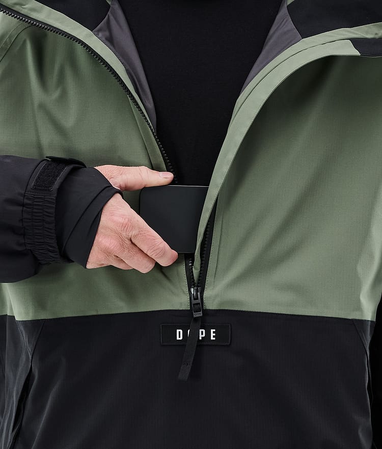 Dope Arnok Lumilautailutakki Miehet Moss Green/Black, Image 8 of 8