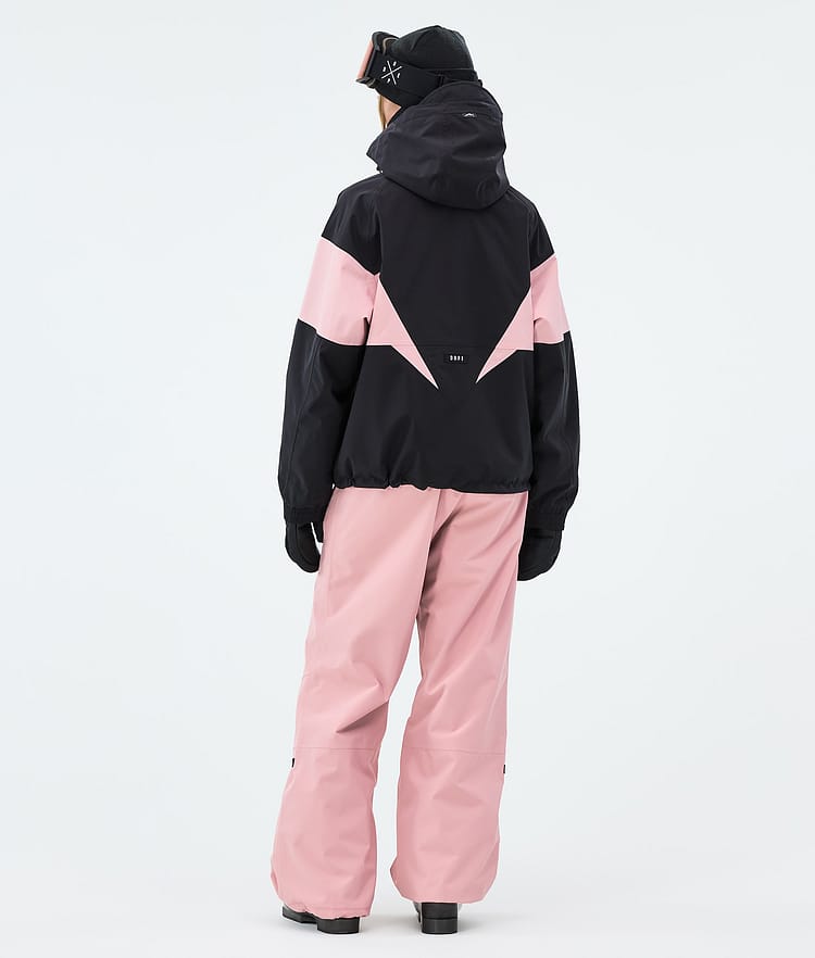 Dope Spartan W Laskettelutakki Naiset Spike Black/Soft Pink, Image 3 of 8