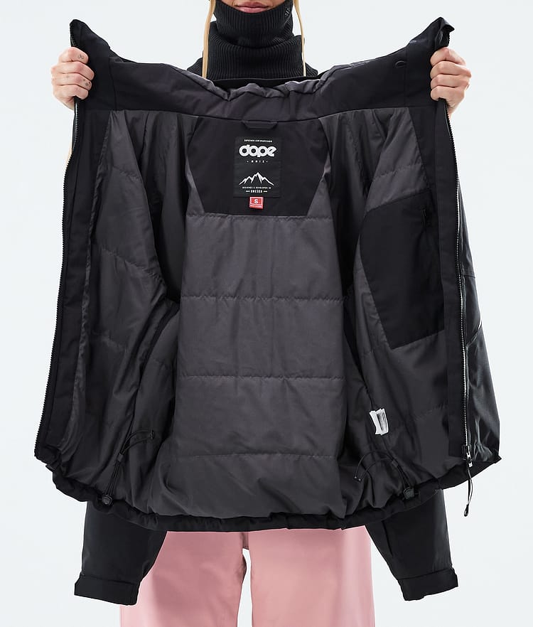 Dope Spartan W Laskettelutakki Naiset Spike Black/Soft Pink, Image 8 of 8