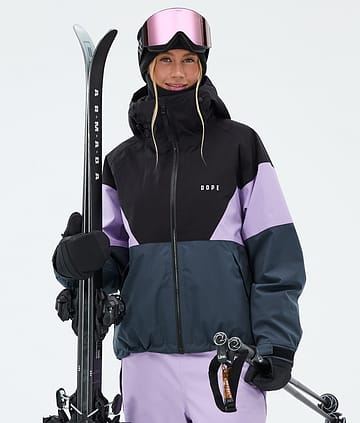 Dope Spartan W Laskettelutakki Sport Black/Faded Violet/Metal Blue