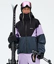 Dope Spartan W Laskettelutakki Naiset Sport Black/Faded Violet/Metal Blue