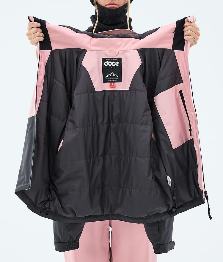 Dope Spartan W Laskettelutakki Naiset Sport Soft Pink/Black/Phantom, Image 8 of 8