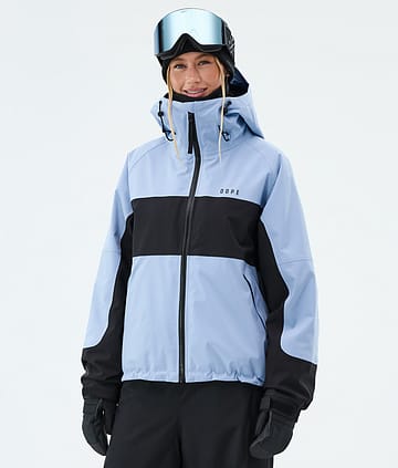 Dope Spartan W Lumilautailutakki Stripe Light Blue/Black