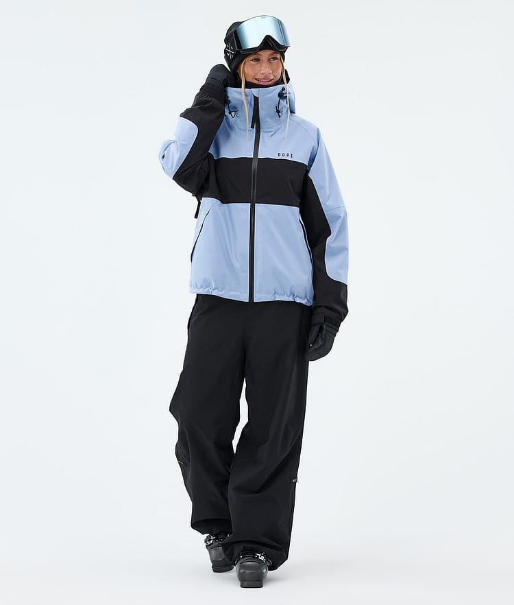 Dope Spartan W Laskettelutakki Naiset Stripe Light Blue/Black, Image 2 of 8
