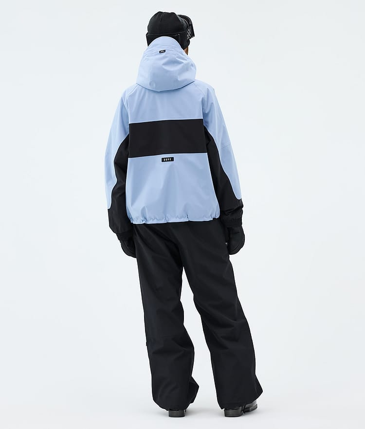 Dope Spartan W Laskettelutakki Naiset Stripe Light Blue/Black, Image 3 of 8