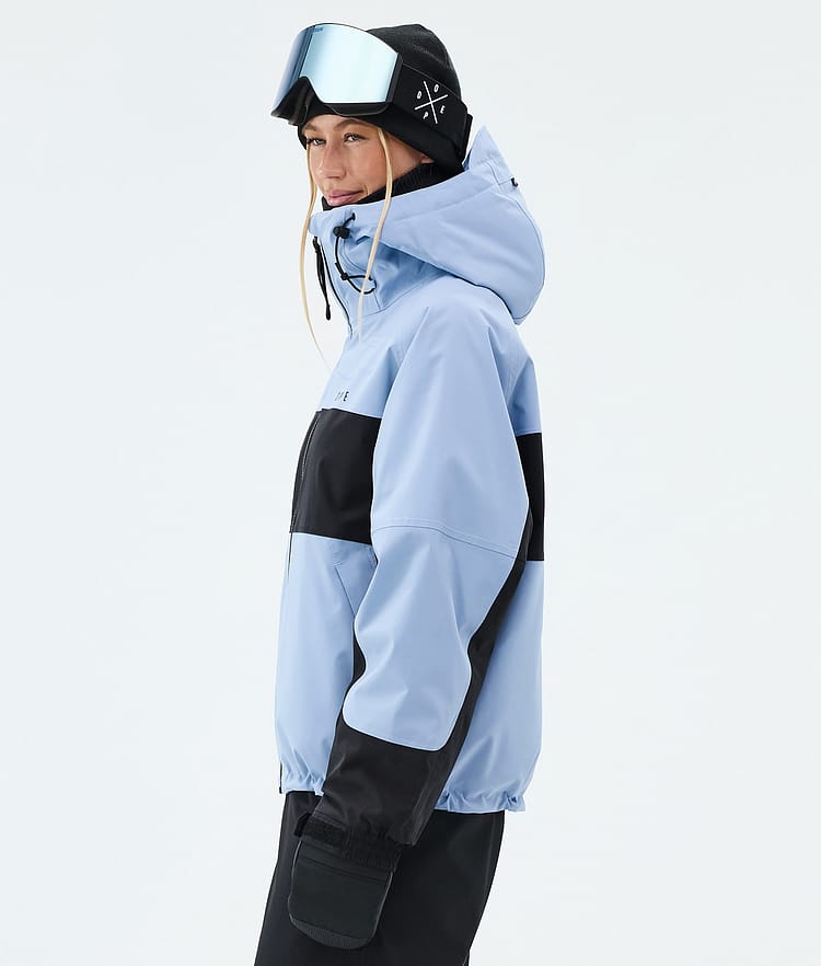 Dope Spartan W Laskettelutakki Naiset Stripe Light Blue/Black, Image 5 of 8