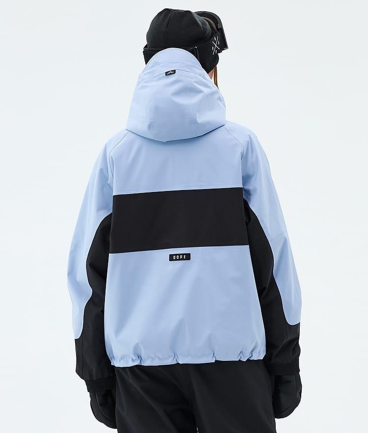 Dope Spartan W Laskettelutakki Naiset Stripe Light Blue/Black, Image 6 of 8