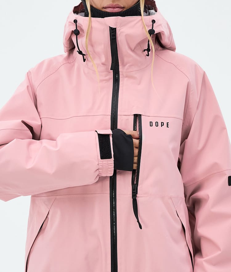 Dope Apex W Laskettelutakki Naiset Soft Pink, Image 8 of 9