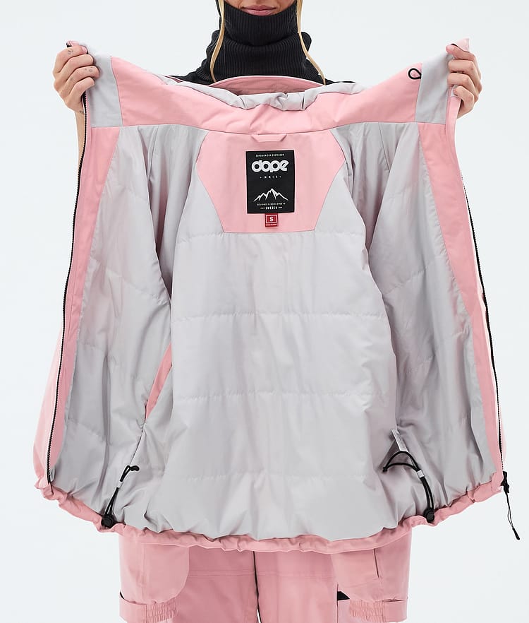 Dope Apex W Lumilautailutakki Naiset Soft Pink, Image 9 of 9