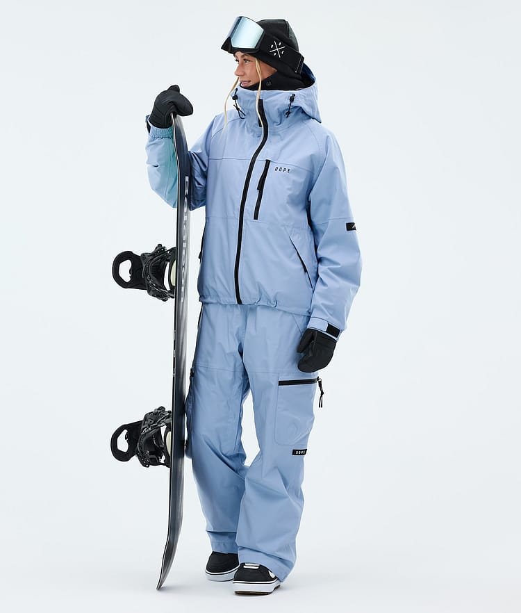 Dope Apex W Lumilautailutakki Naiset Light Blue, Image 2 of 9