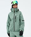 Dope Apex W Laskettelutakki Naiset Faded Green