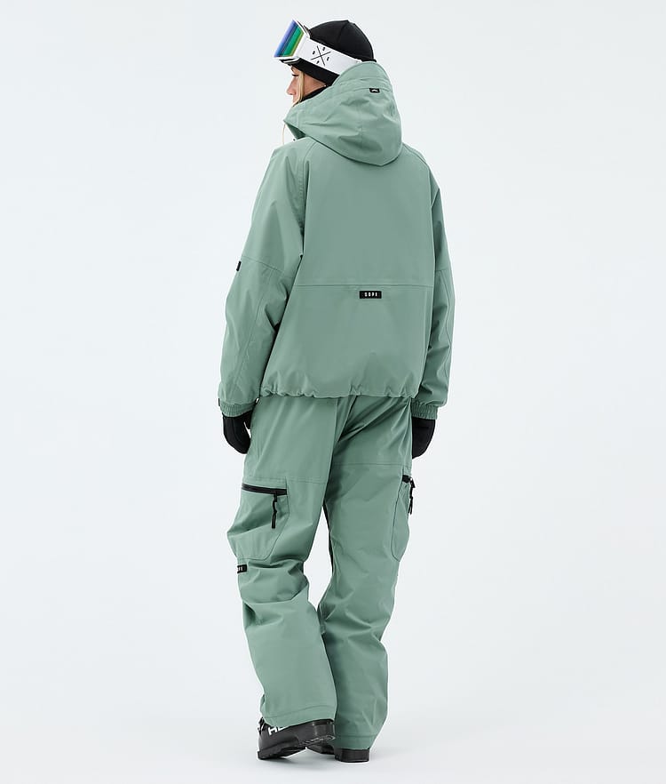 Dope Apex W Laskettelutakki Naiset Faded Green, Image 3 of 9