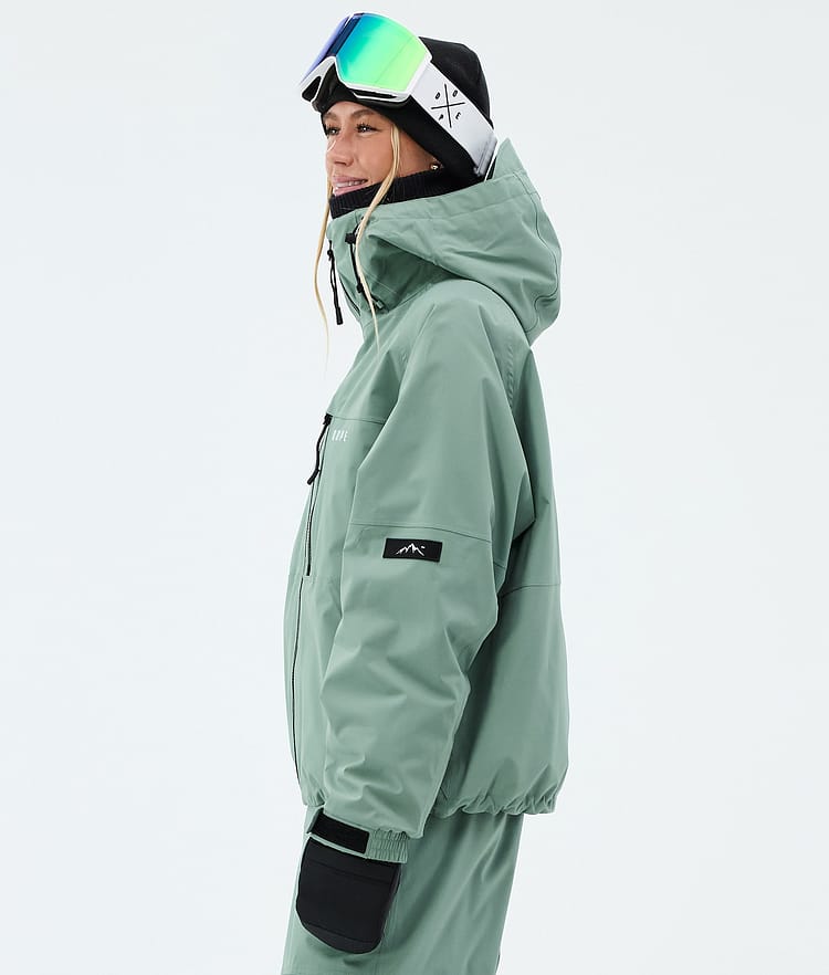 Dope Apex W Laskettelutakki Naiset Faded Green, Image 5 of 9