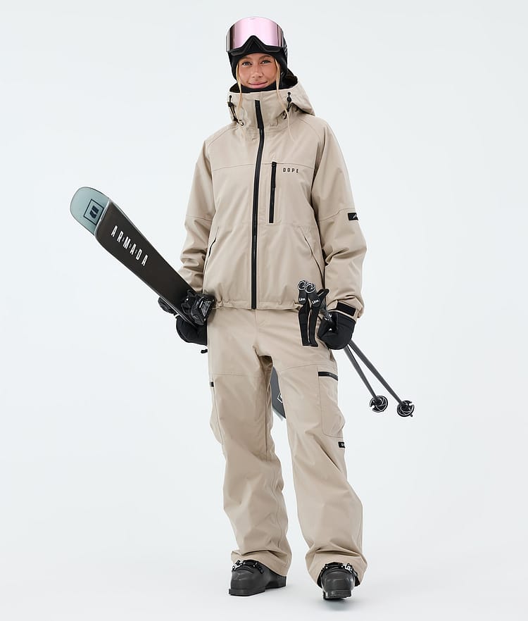 Dope Apex W Laskettelutakki Naiset Sand, Image 2 of 9