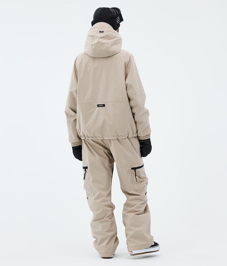 Dope Apex W Lumilautailutakki Naiset Sand, Image 3 of 9