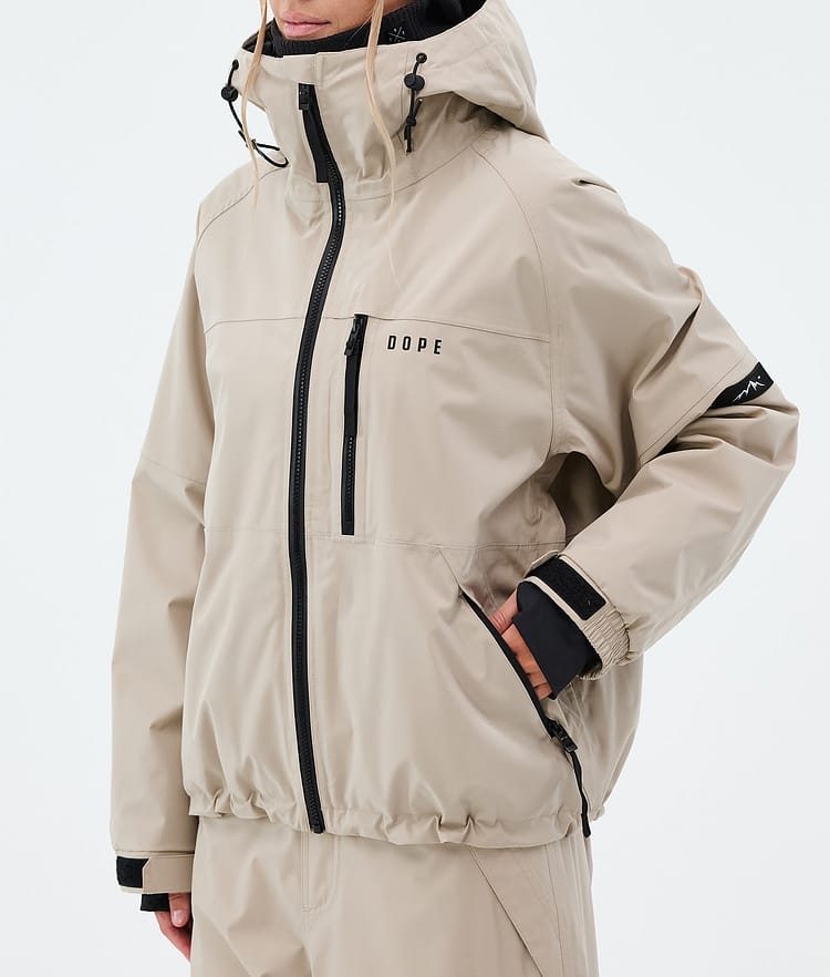 Dope Apex W Laskettelutakki Naiset Sand, Image 7 of 9