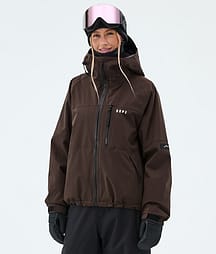 Dope Apex W Laskettelutakki Naiset Dark Brown