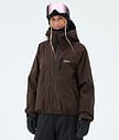 Dope Apex W Laskettelutakki Naiset Dark Brown