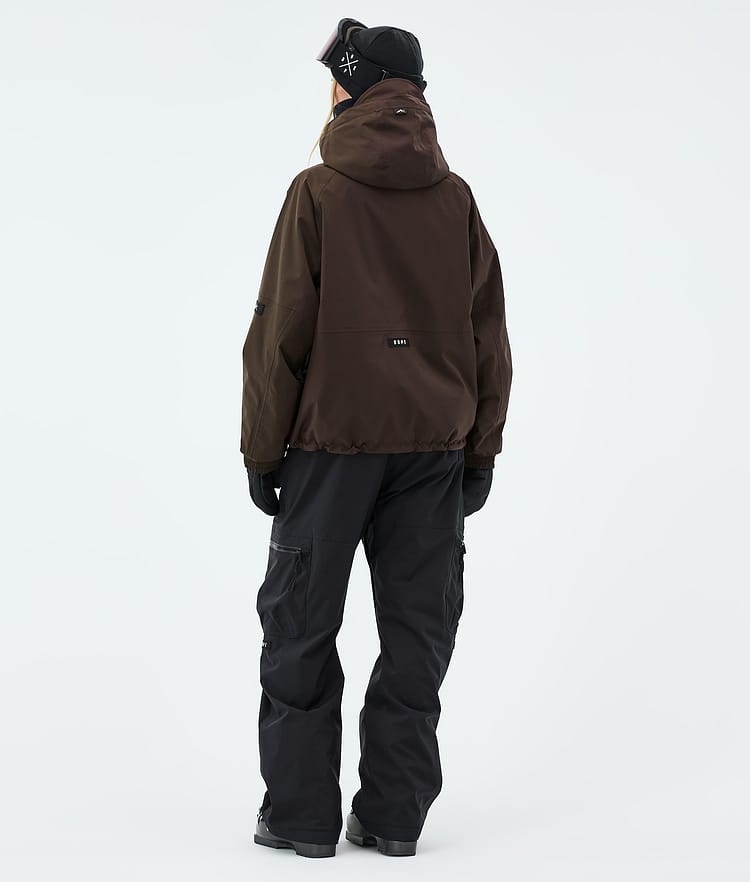 Dope Apex W Laskettelutakki Naiset Dark Brown, Image 3 of 9