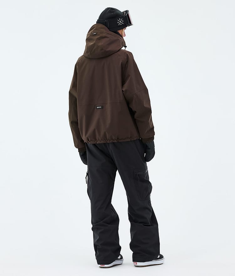 Dope Apex W Lumilautailutakki Naiset Dark Brown, Image 3 of 9