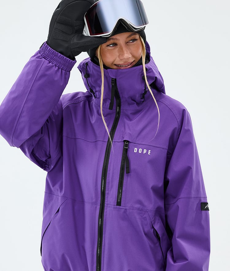 Dope Apex W Lumilautailutakki Naiset Vivid Purple, Image 4 of 9