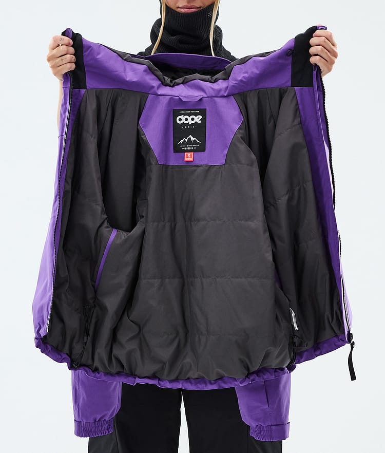 Dope Apex W Laskettelutakki Naiset Vivid Purple, Image 9 of 9