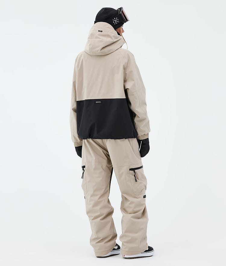 Dope Arnok W Lumilautailutakki Naiset Sand/Black, Image 3 of 8