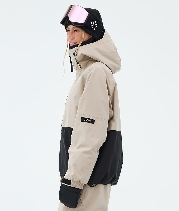 Dope Arnok W Lumilautailutakki Naiset Sand/Black, Image 5 of 8