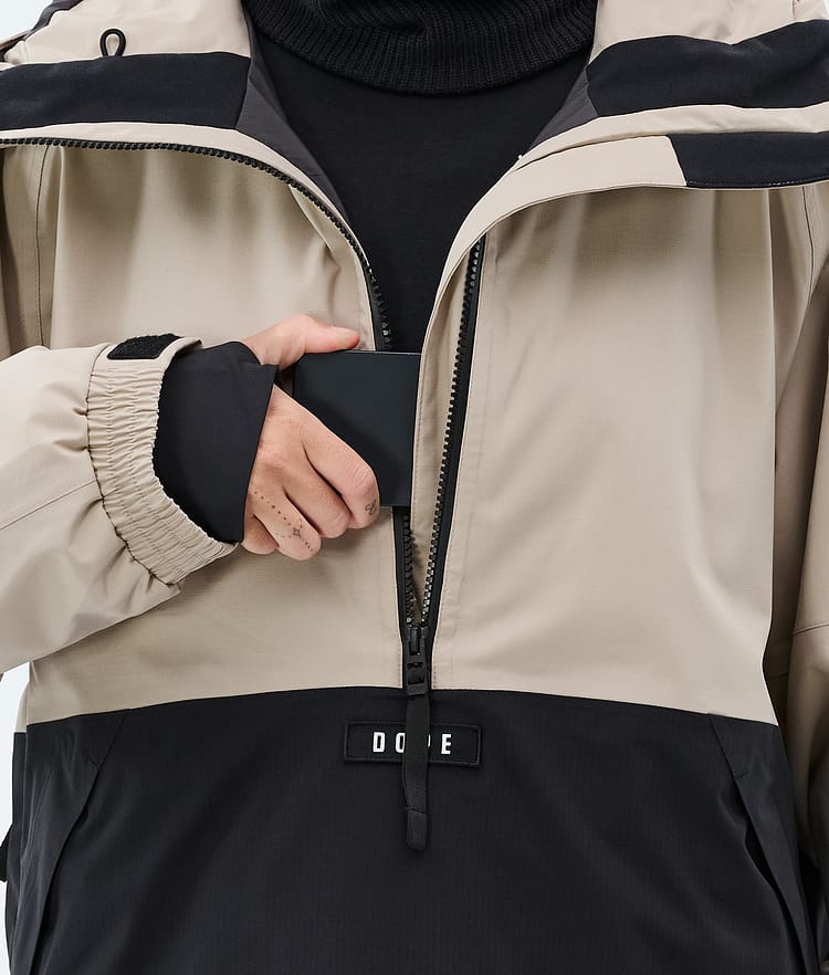 Dope Arnok W Lumilautailutakki Naiset Sand/Black, Image 8 of 8