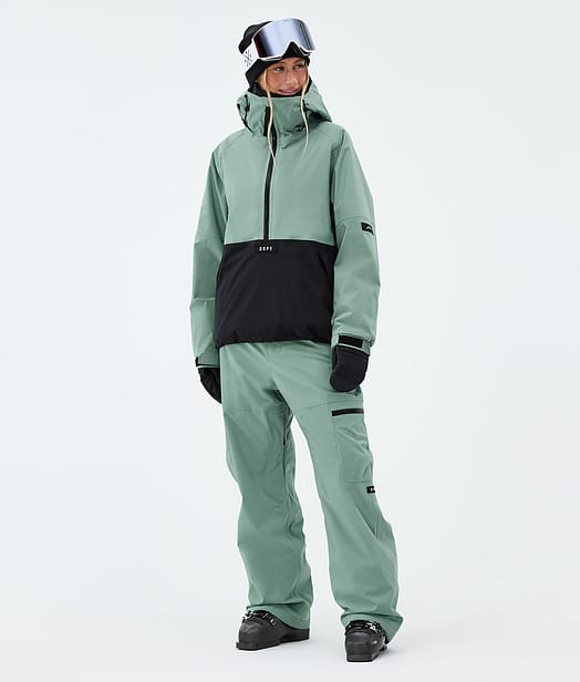 Dope Arnok W Laskettelu Outfit Faded Green/Black