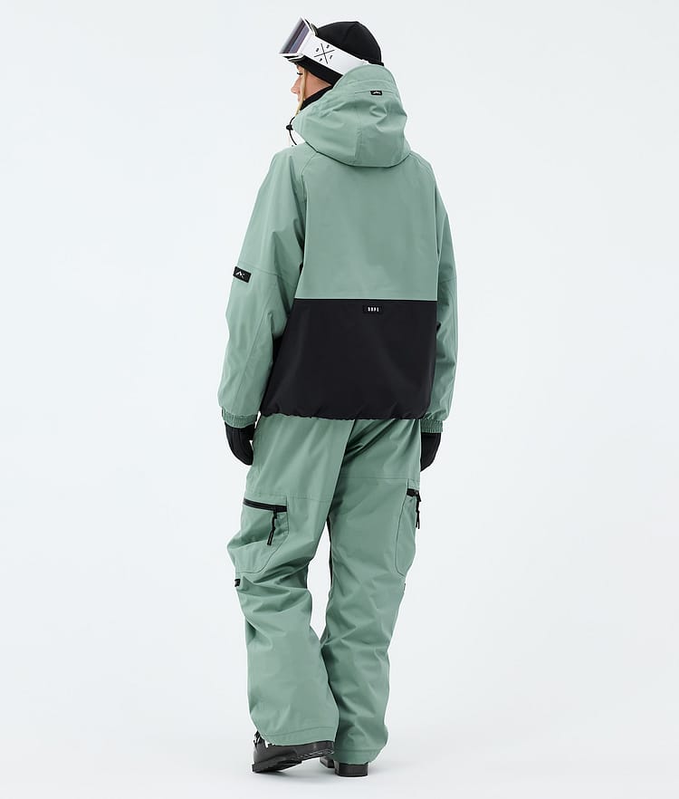 Dope Arnok W Laskettelutakki Naiset Faded Green/Black, Image 3 of 8