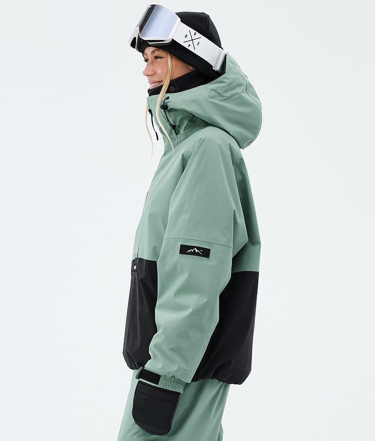 Dope Arnok W Laskettelutakki Naiset Faded Green/Black, Image 5 of 8