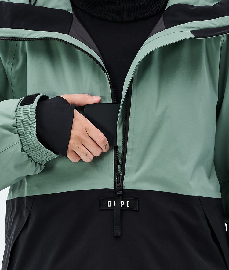 Dope Arnok W Lumilautailutakki Naiset Faded Green/Black, Image 8 of 8