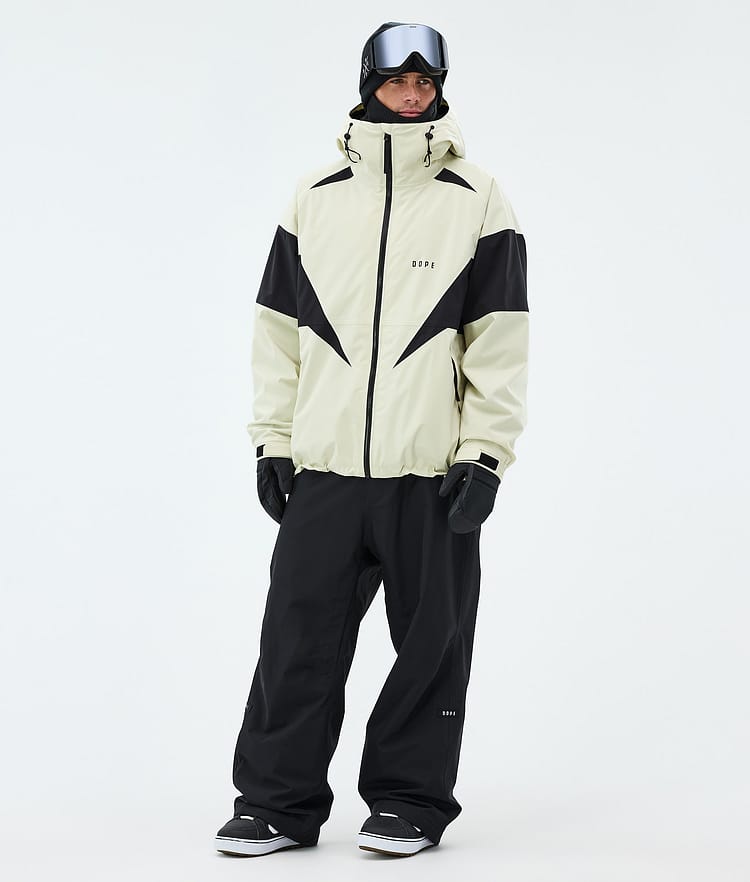 Dope Spartan Lumilautailutakki Miehet Spike Dirty White/Black, Image 2 of 8