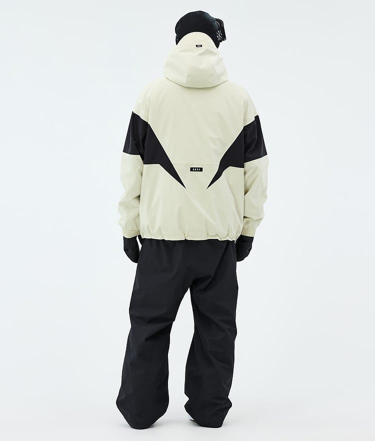 Dope Spartan Lumilautailutakki Miehet Spike Dirty White/Black, Image 3 of 8