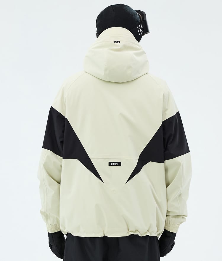 Dope Spartan Lumilautailutakki Miehet Spike Dirty White/Black, Image 6 of 8
