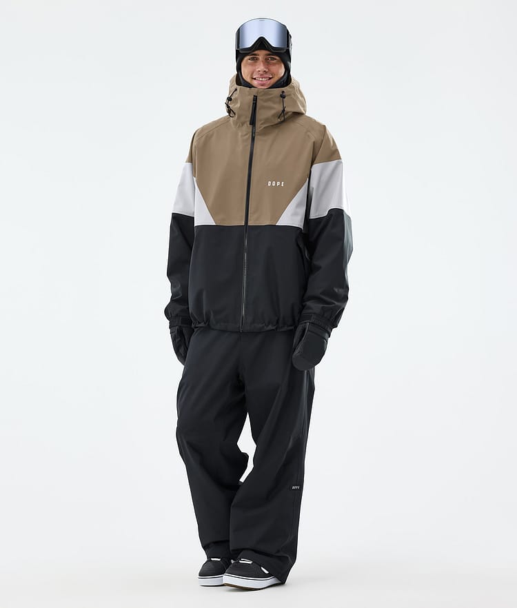 Dope Spartan Lumilautailutakki Miehet Sport Stone/Light Grey/Black, Image 2 of 9