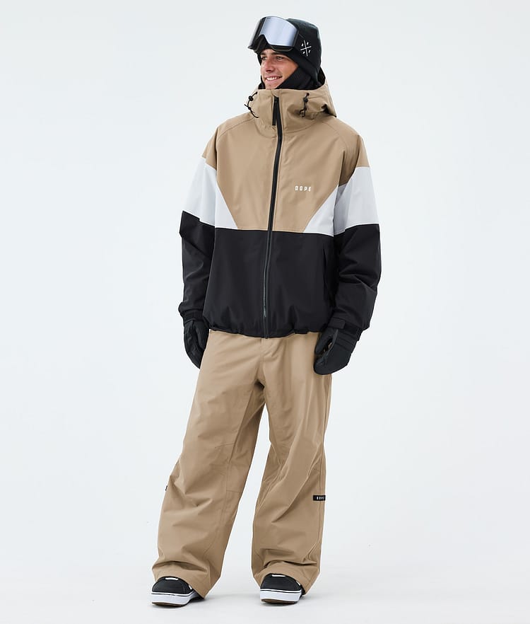 Dope Spartan Lumilautailutakki Miehet Sport Stone/Light Grey/Black, Image 3 of 9