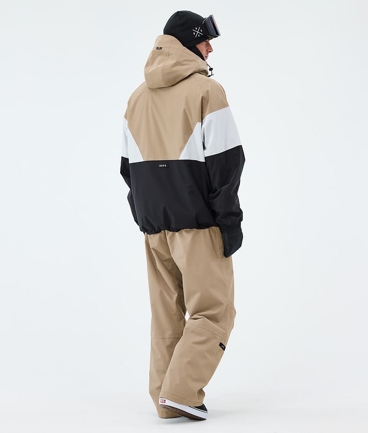 Dope Spartan Lumilautailutakki Miehet Sport Stone/Light Grey/Black, Image 4 of 9