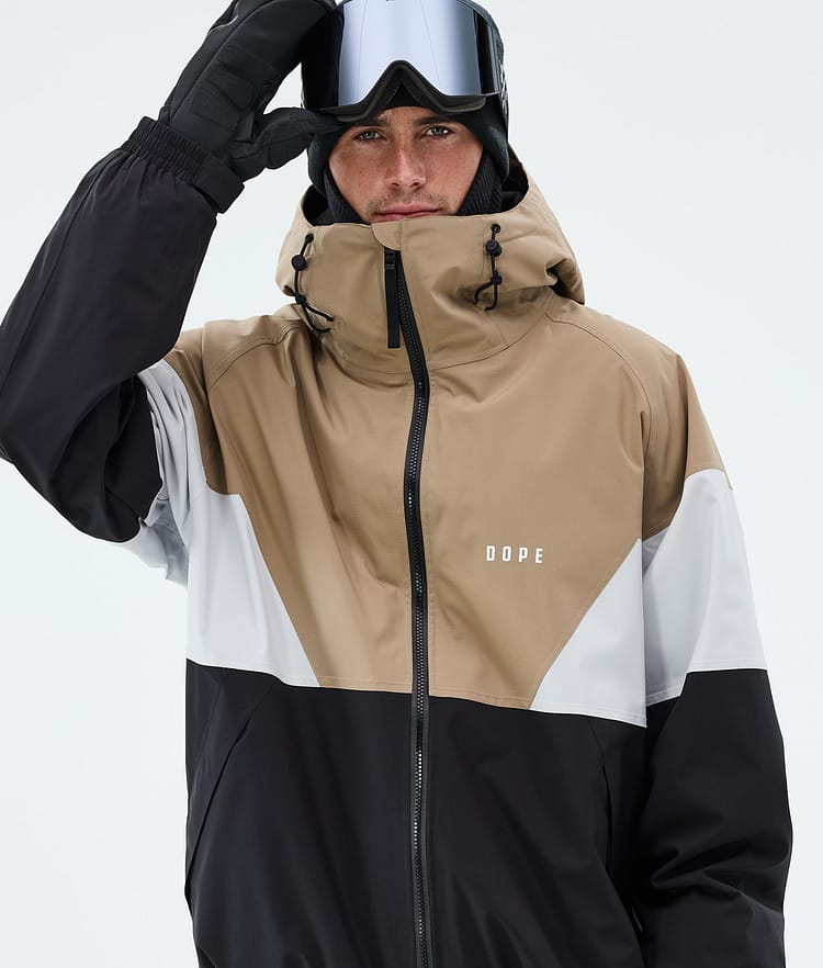 Dope Spartan Laskettelutakki Miehet Sport Stone/Light Grey/Black, Image 4 of 8
