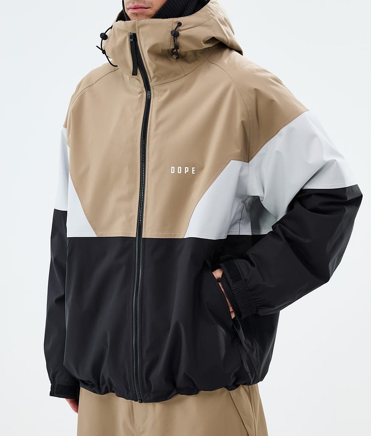 Dope Spartan Laskettelutakki Miehet Sport Stone/Light Grey/Black, Image 7 of 8