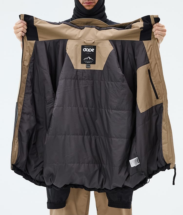 Dope Spartan Laskettelutakki Miehet Sport Stone/Light Grey/Black, Image 8 of 8