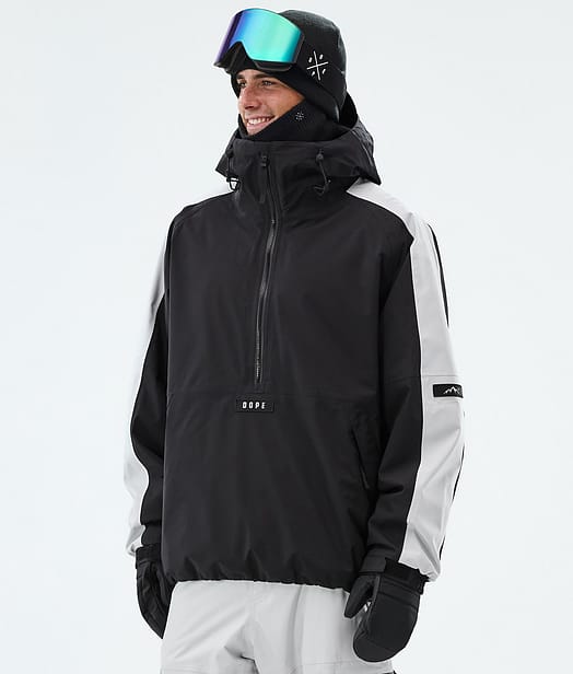Dope Arnok Lumilautailutakki Miehet Black/Light Grey