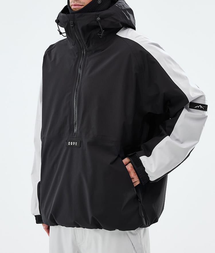 Dope Arnok Lumilautailutakki Miehet Track Black/Light Grey, Image 7 of 8