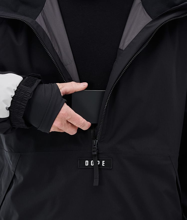 Dope Arnok Laskettelutakki Miehet Track Black/Light Grey, Image 8 of 8