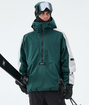 Dope Arnok Laskettelutakki Track Bottle Green/Light Grey